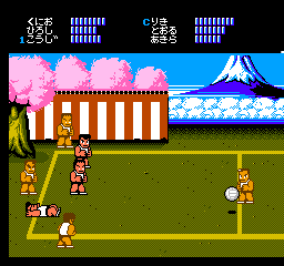 Nekketsu Koukou Dodgeball screenshot 4 for Famicom